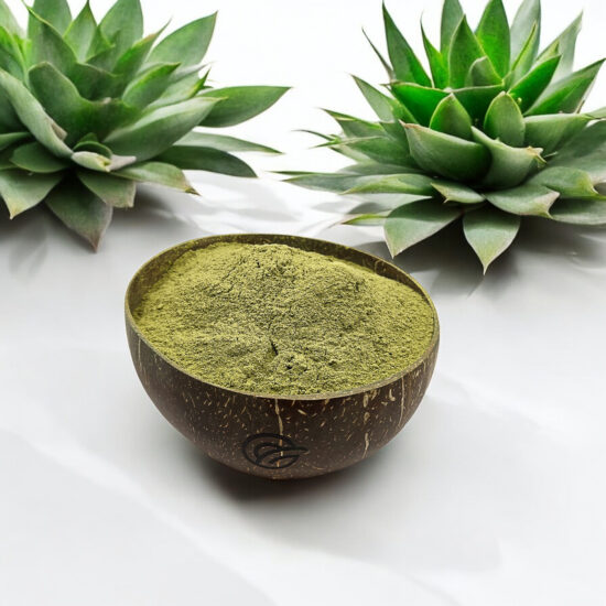 Neem Leaves Powder Side View